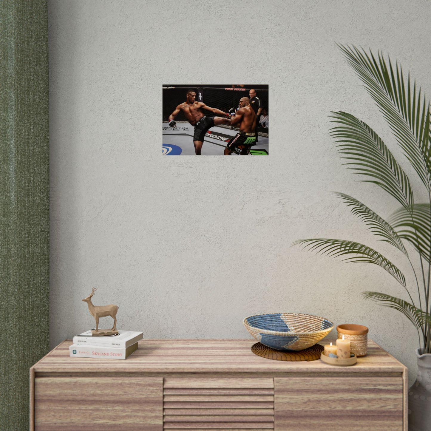 Hill vs Rampage Fantasy Fight Poster