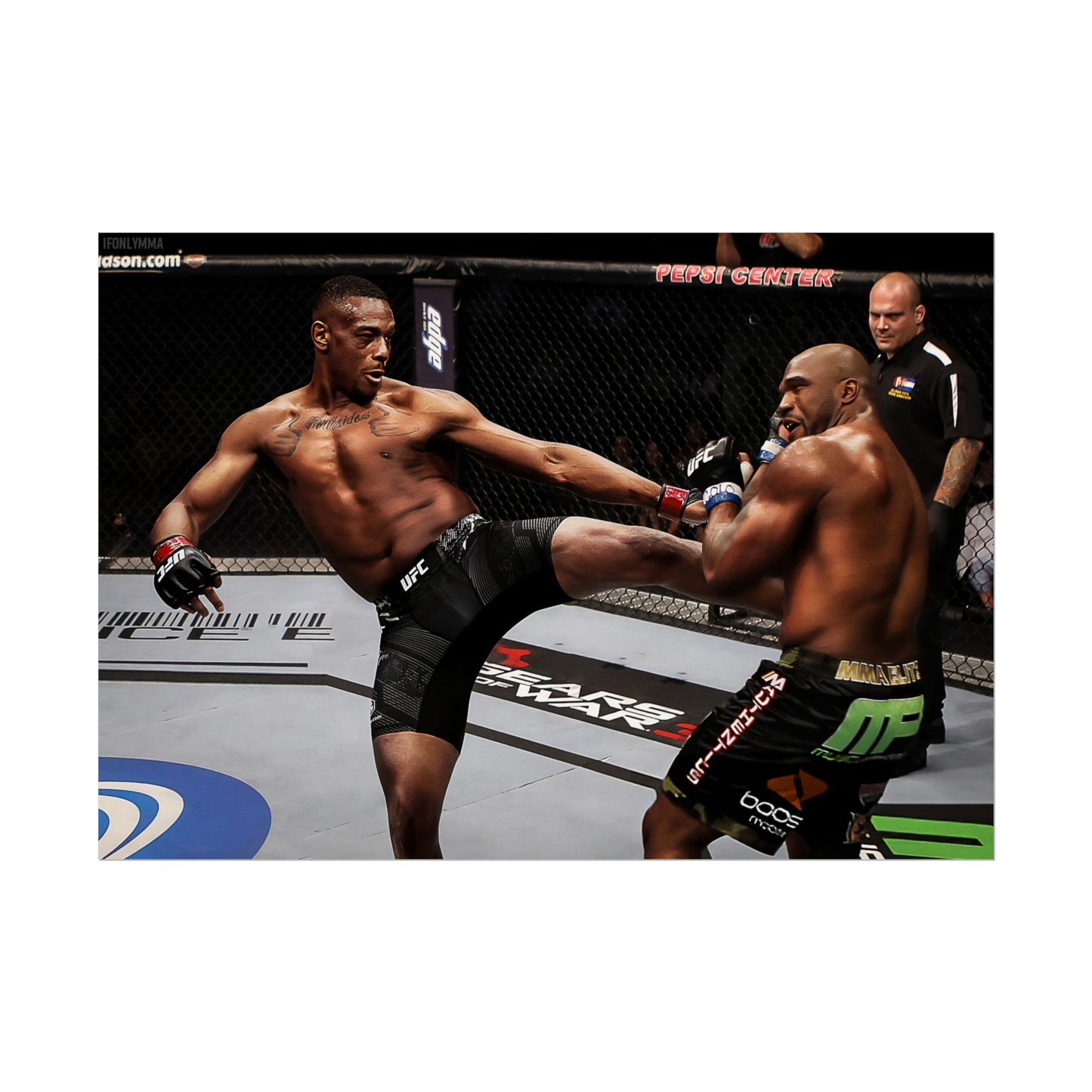 Hill vs Rampage Fantasy Fight Poster