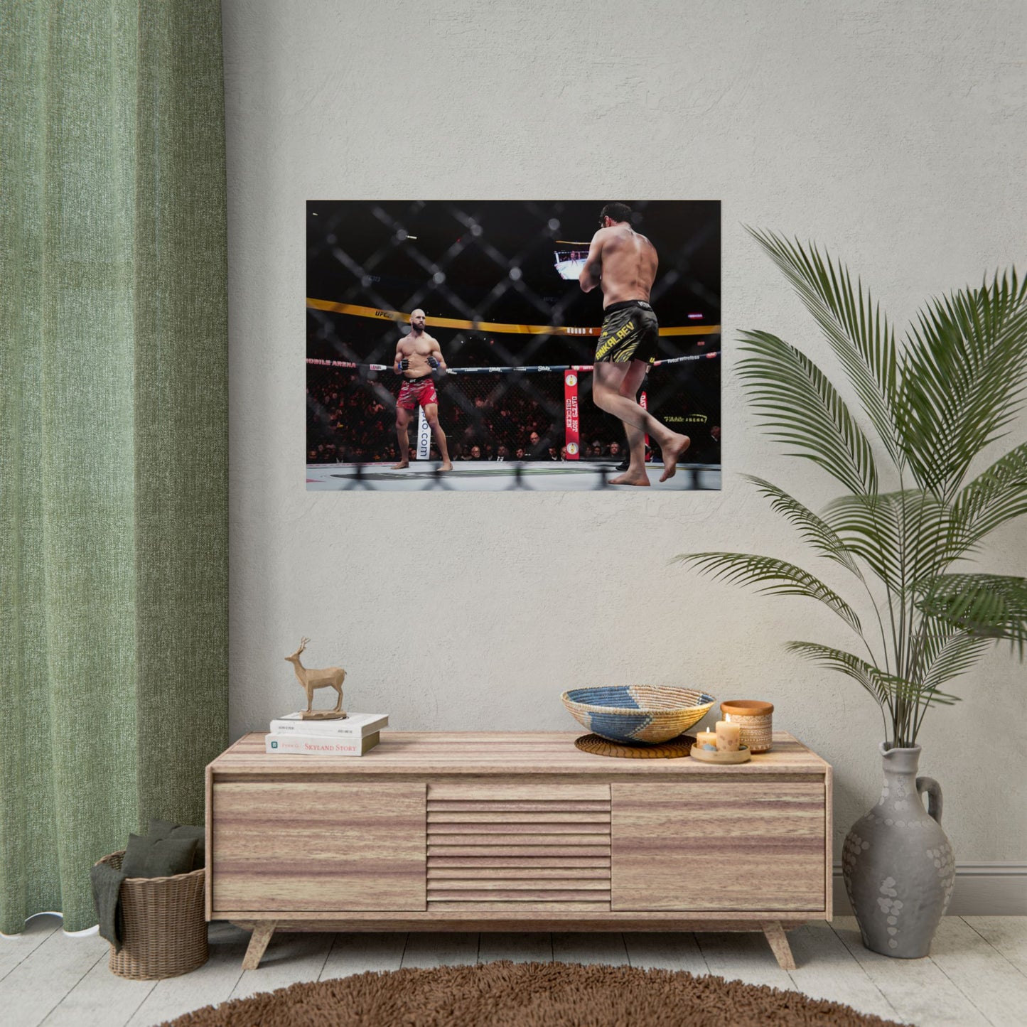 Prochazka vs Ankalaev Fantasy Fight Poster