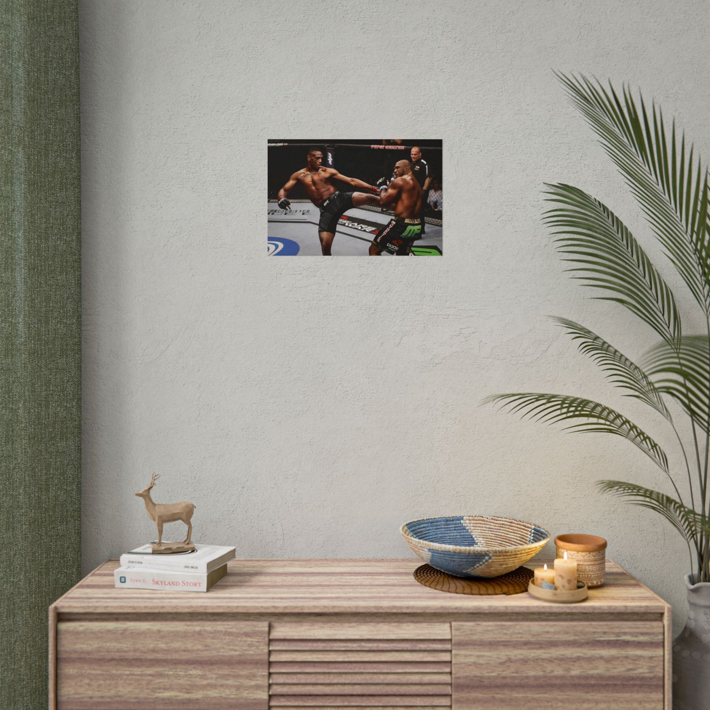 Hill vs Rampage Fantasy Fight Poster